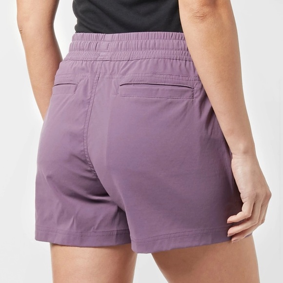 Marmot Shorts Womens 4” Inseam Lightweight Performance Purple Pockets Athleisure - Picture 2 of 10